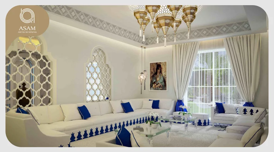 پرده در سبک مراکشی